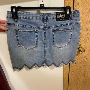 Jean skirt